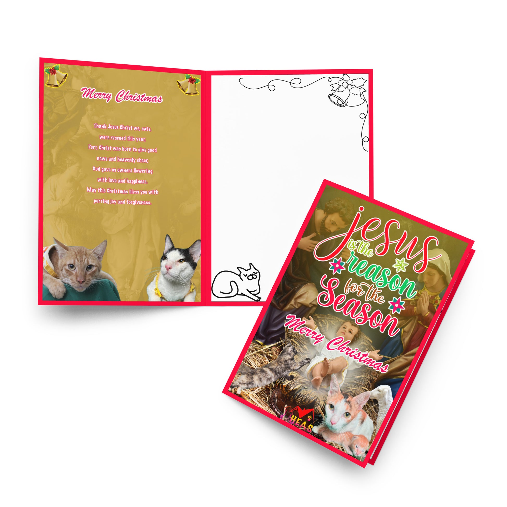 Christmas Greeting Card Design 12 POSTCARD The DEEP Store 5.83″×8.27″