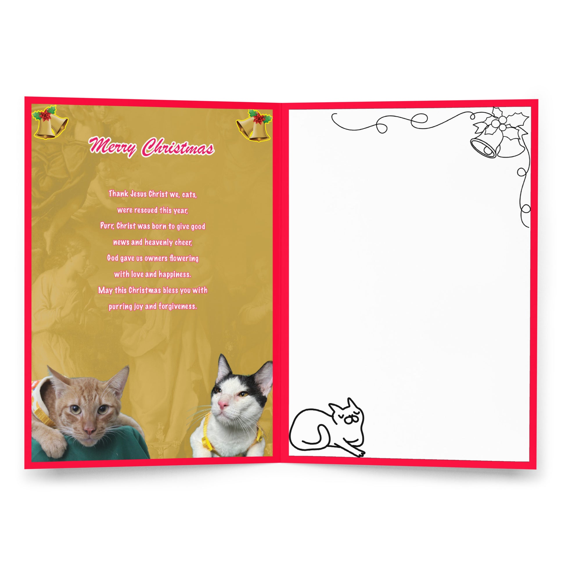 Christmas Greeting Card Design 12 POSTCARD The DEEP Store