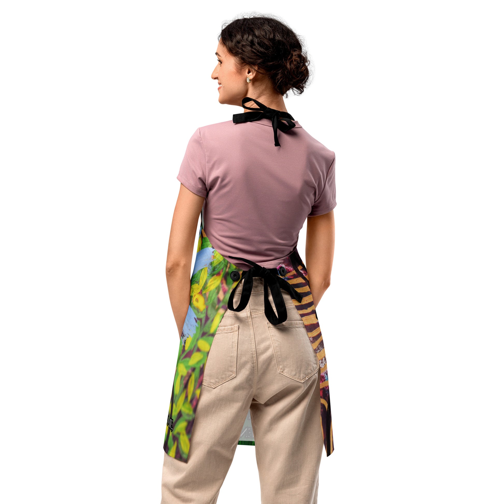 Finger Touch Apron - Mother's Day Apron SUBLIMATION The DEEP Store