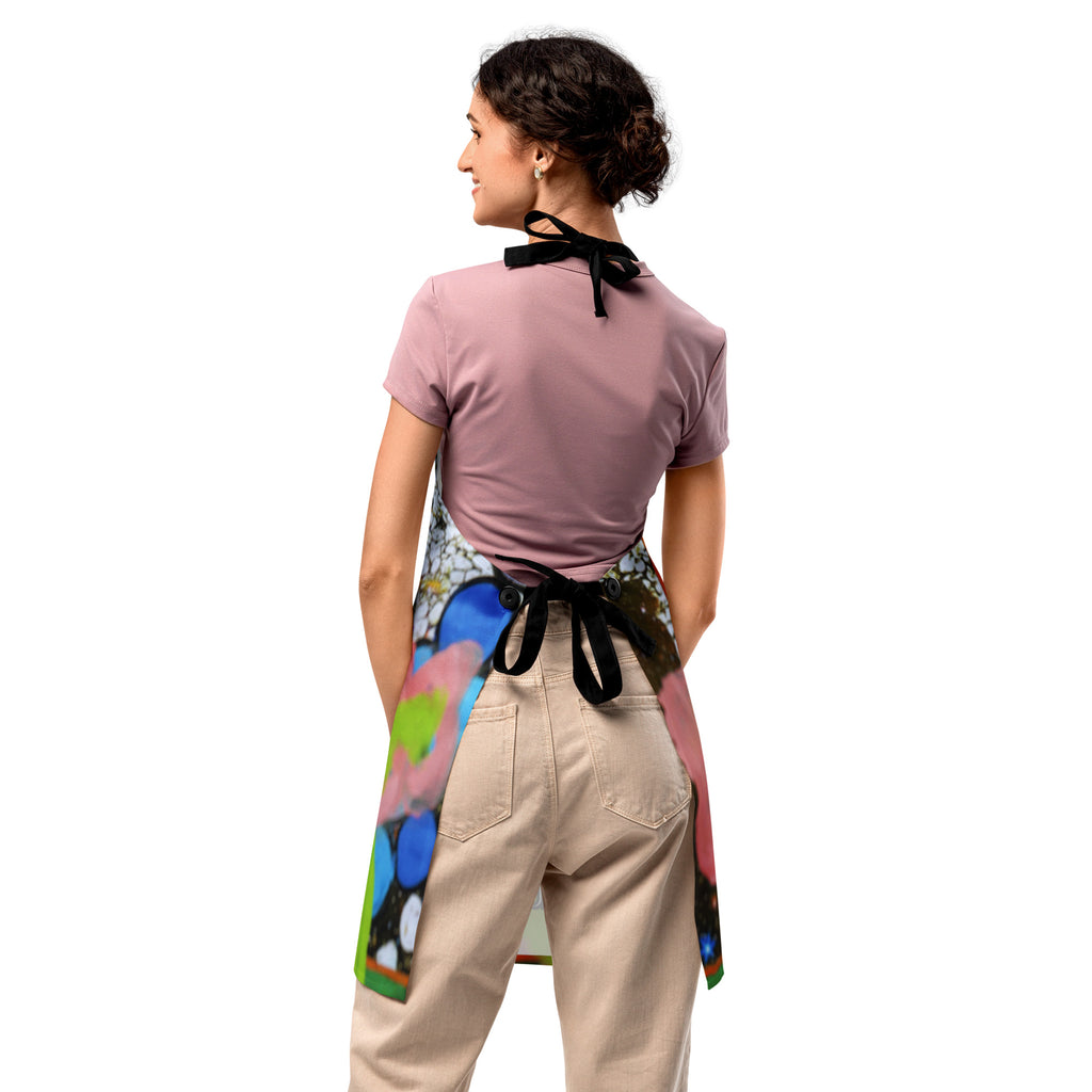 Gladden Floral Apron - Mother's Day Apron SUBLIMATION The DEEP Store