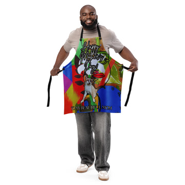 S Perimeter Flower Apron - Mother's Day Apron SUBLIMATION The DEEP Store Default Title