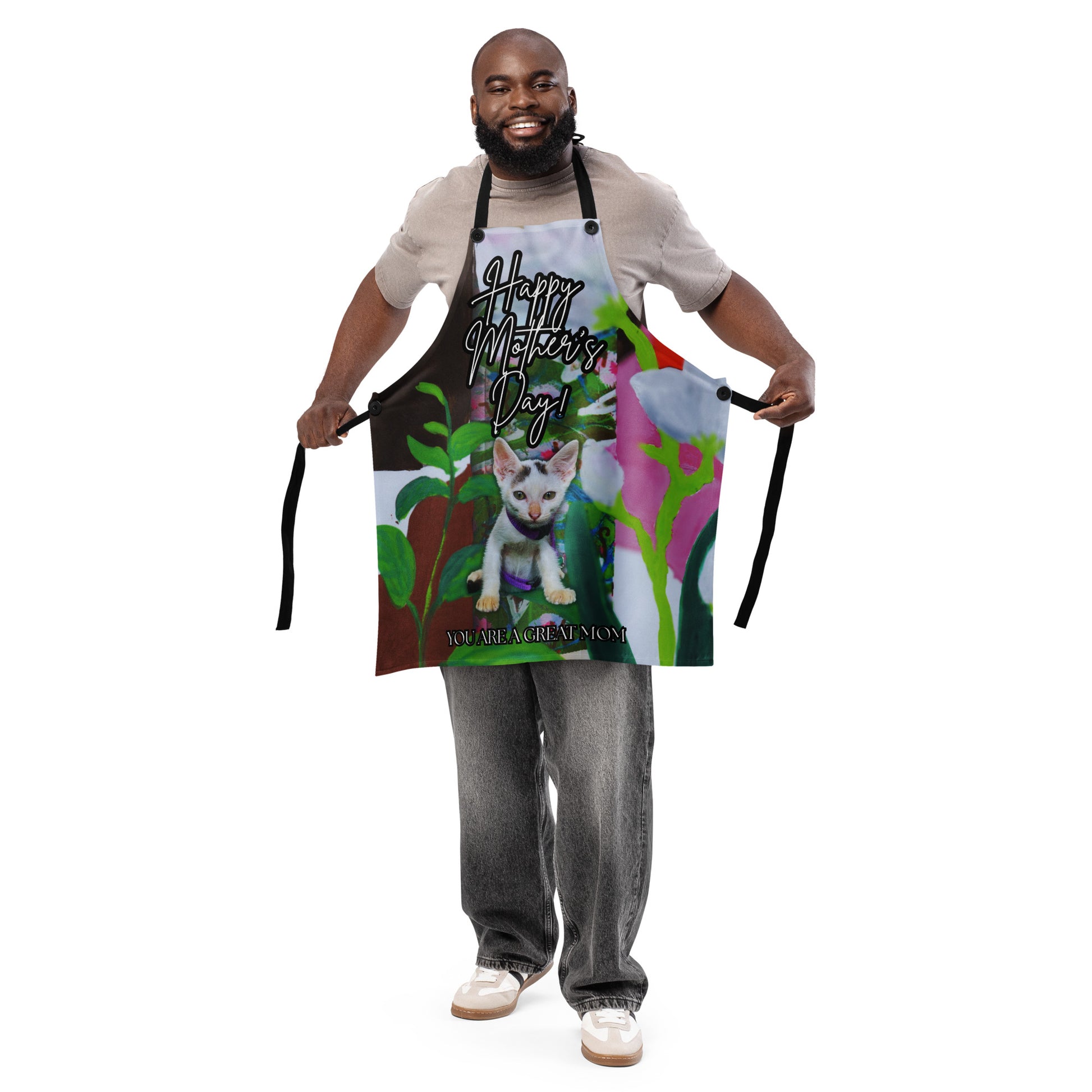 Life Leaves Apron - Mother's Day Apron SUBLIMATION The DEEP Store Default Title