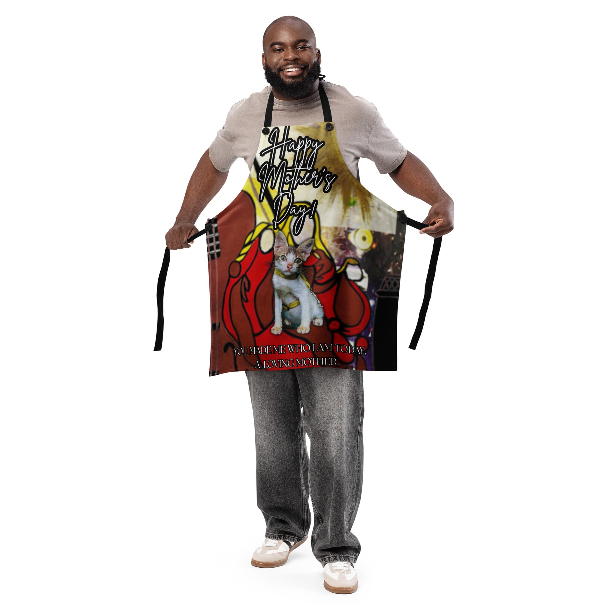 Alpha Tunes Apron - Mother's Day Apron SUBLIMATION The DEEP Store Default Title