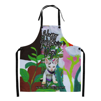 Life Leaves Apron - Mother's Day Apron SUBLIMATION The DEEP Store