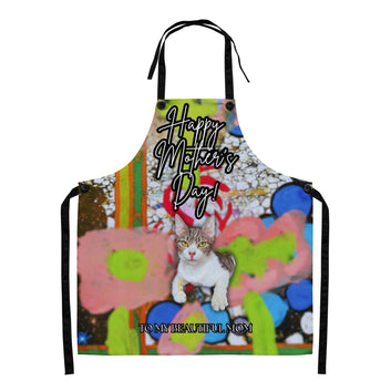 Gladden Floral Apron - Mother's Day Apron SUBLIMATION The DEEP Store