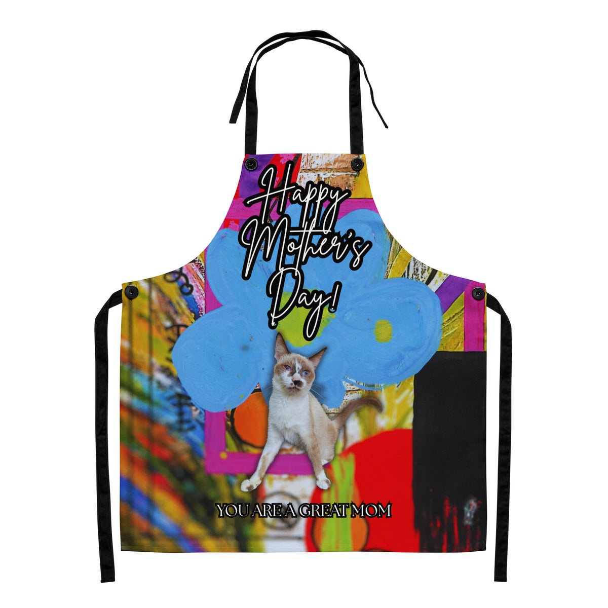 Horse Plain-Cat Apron - Mother's Day Apron SUBLIMATION The DEEP Store