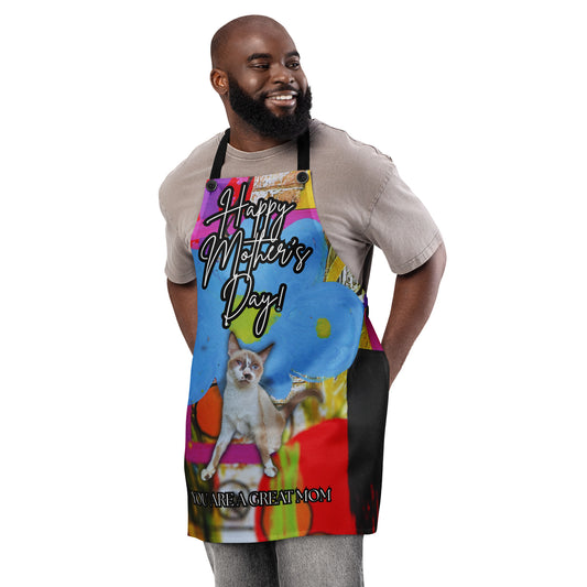 Horse Plain Apron - Mother's Day Apron SUBLIMATION The DEEP Store Default Title