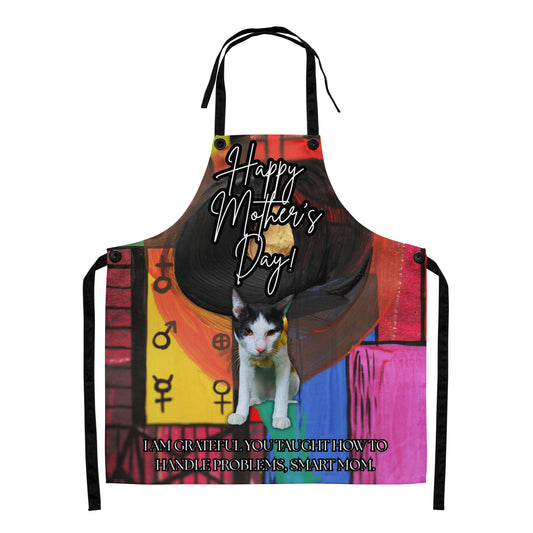 Leland Floral Apron - Mother's Day Apron SUBLIMATION The DEEP Store Default Title