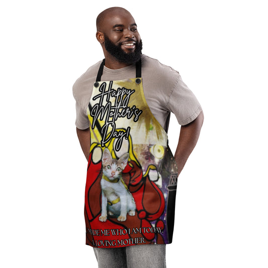 Alpha Tunes Apron - Mother's Day Apron SUBLIMATION The DEEP Store