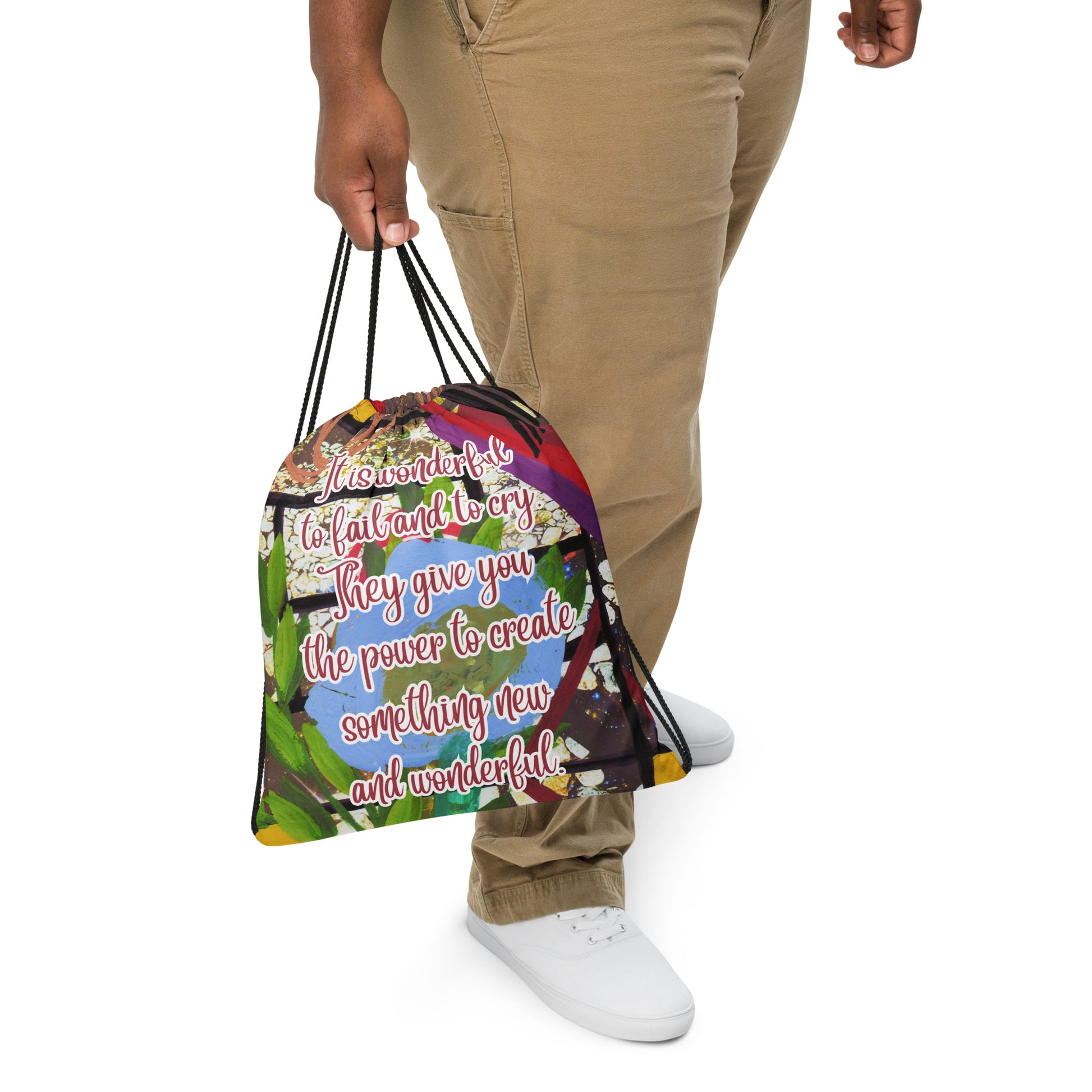 Drawstring Bag Design 2 CUT-SEW The DEEP Store