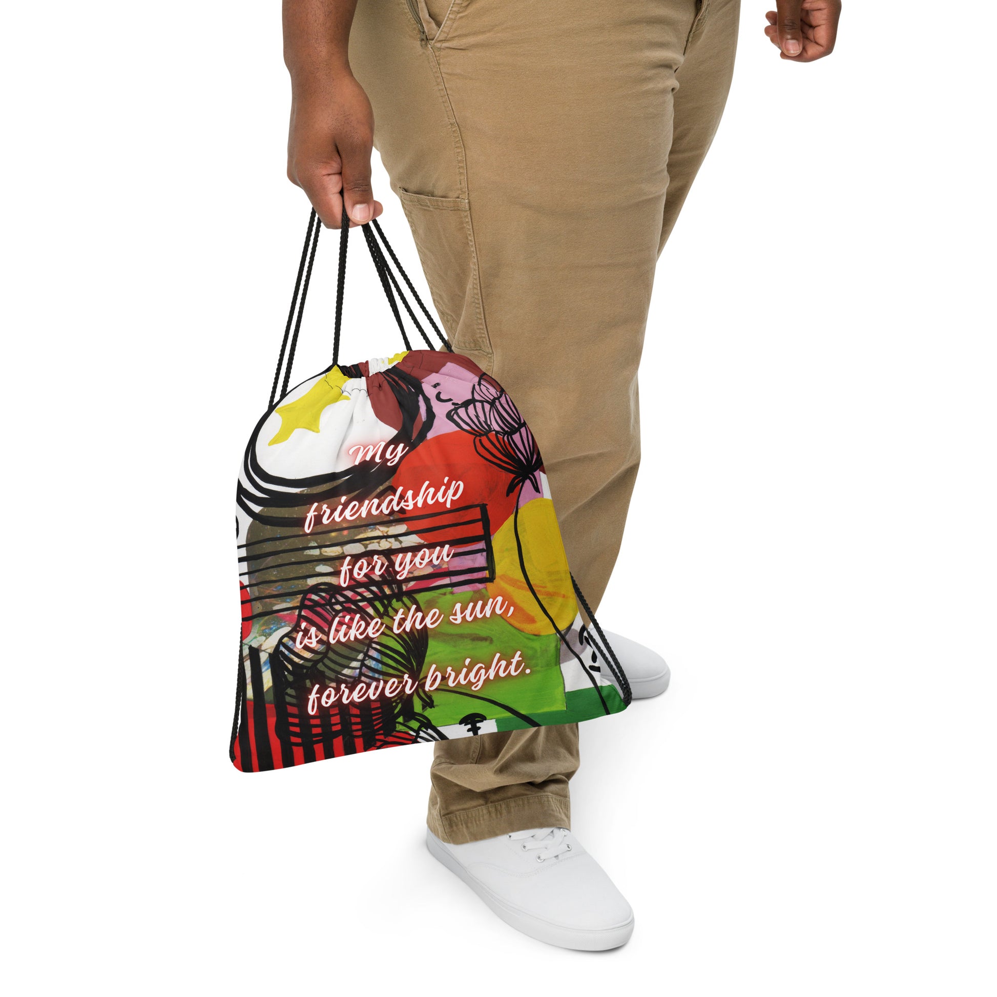 Drawstring Bag Design 5 CUT-SEW The DEEP Store