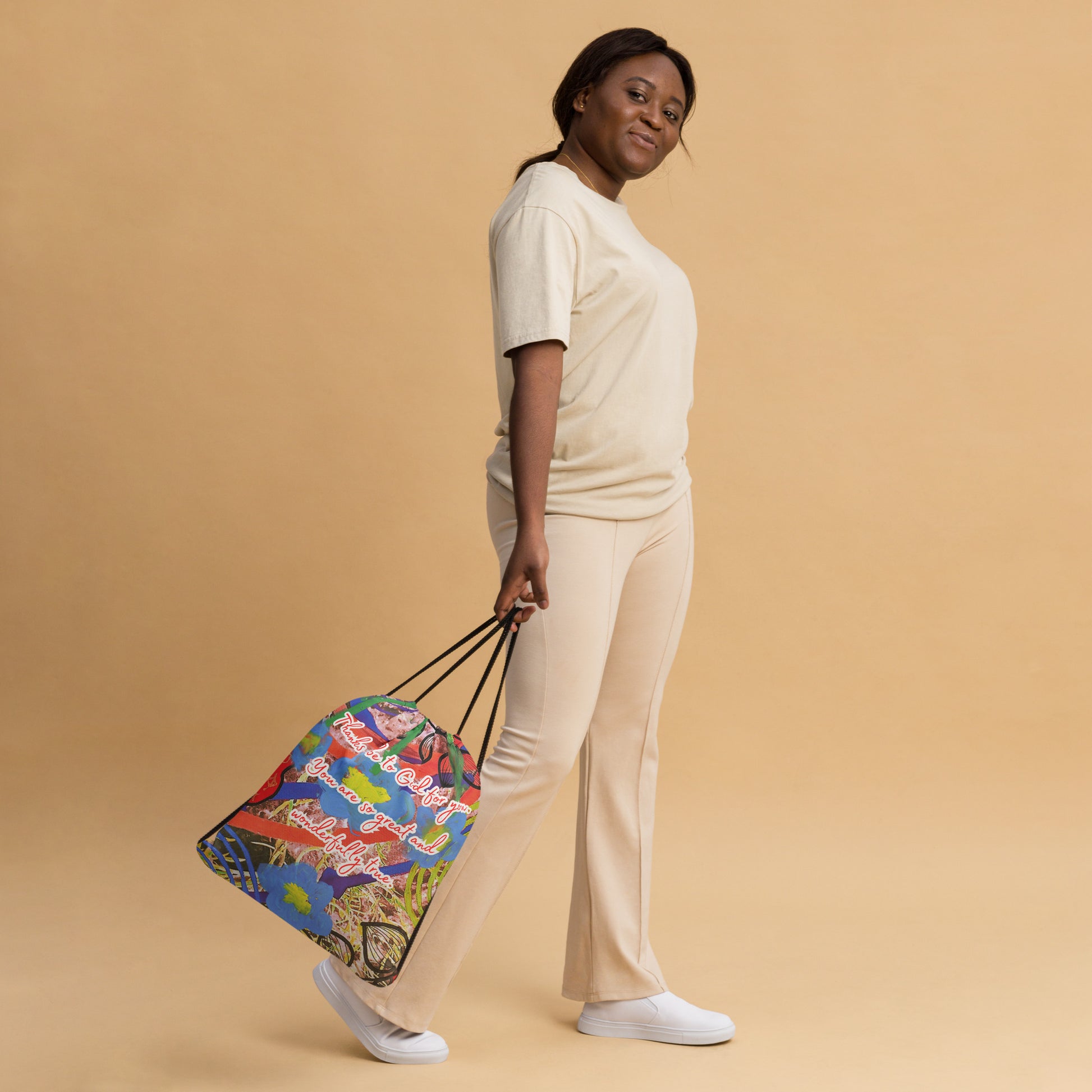 Drawstring Bag Design 1 CUT-SEW The DEEP Store