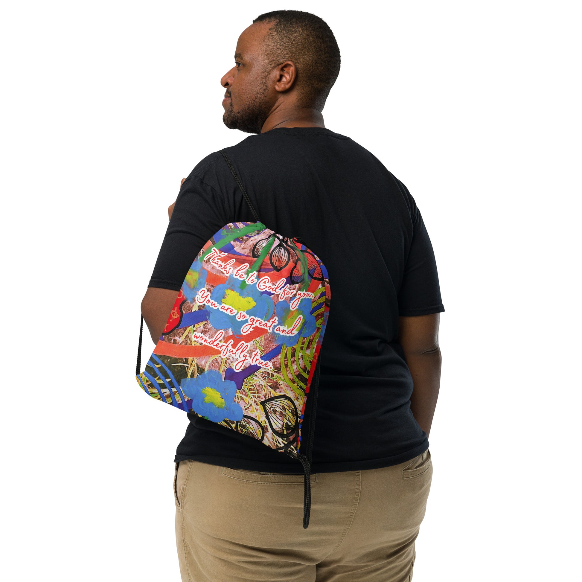 Drawstring Bag Design 1 CUT-SEW The DEEP Store