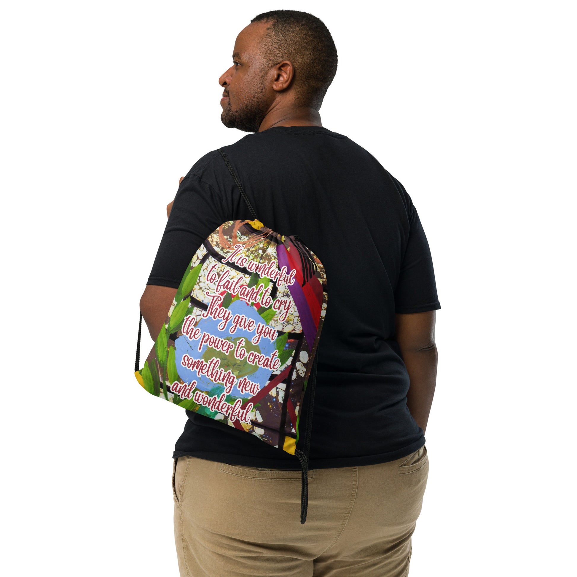 Drawstring Bag Design 2 CUT-SEW The DEEP Store