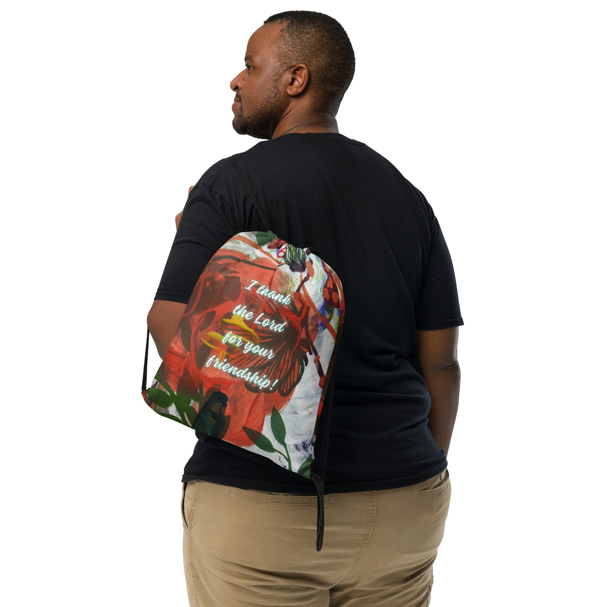 Drawstring Bag Design 4 CUT-SEW The DEEP Store