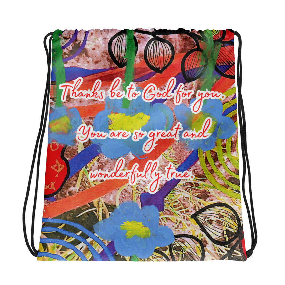 Drawstring Bag Design 1 CUT-SEW The DEEP Store