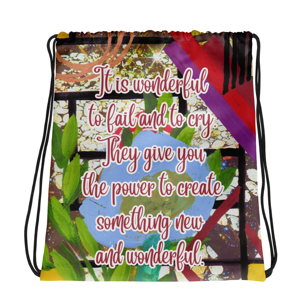 Drawstring Bag Design 2 CUT-SEW The DEEP Store