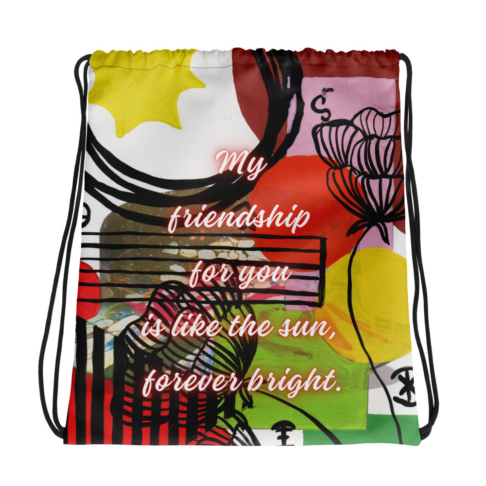 Drawstring Bag Design 5 CUT-SEW The DEEP Store
