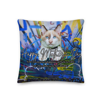 Wonder Pillow - Mother's Day Pillow CUT-SEW The DEEP Store 18″×18″