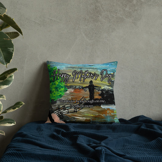 Devine Wellness Pilow - Mother's Day Pillow CUT-SEW The DEEP Store 18″×18″