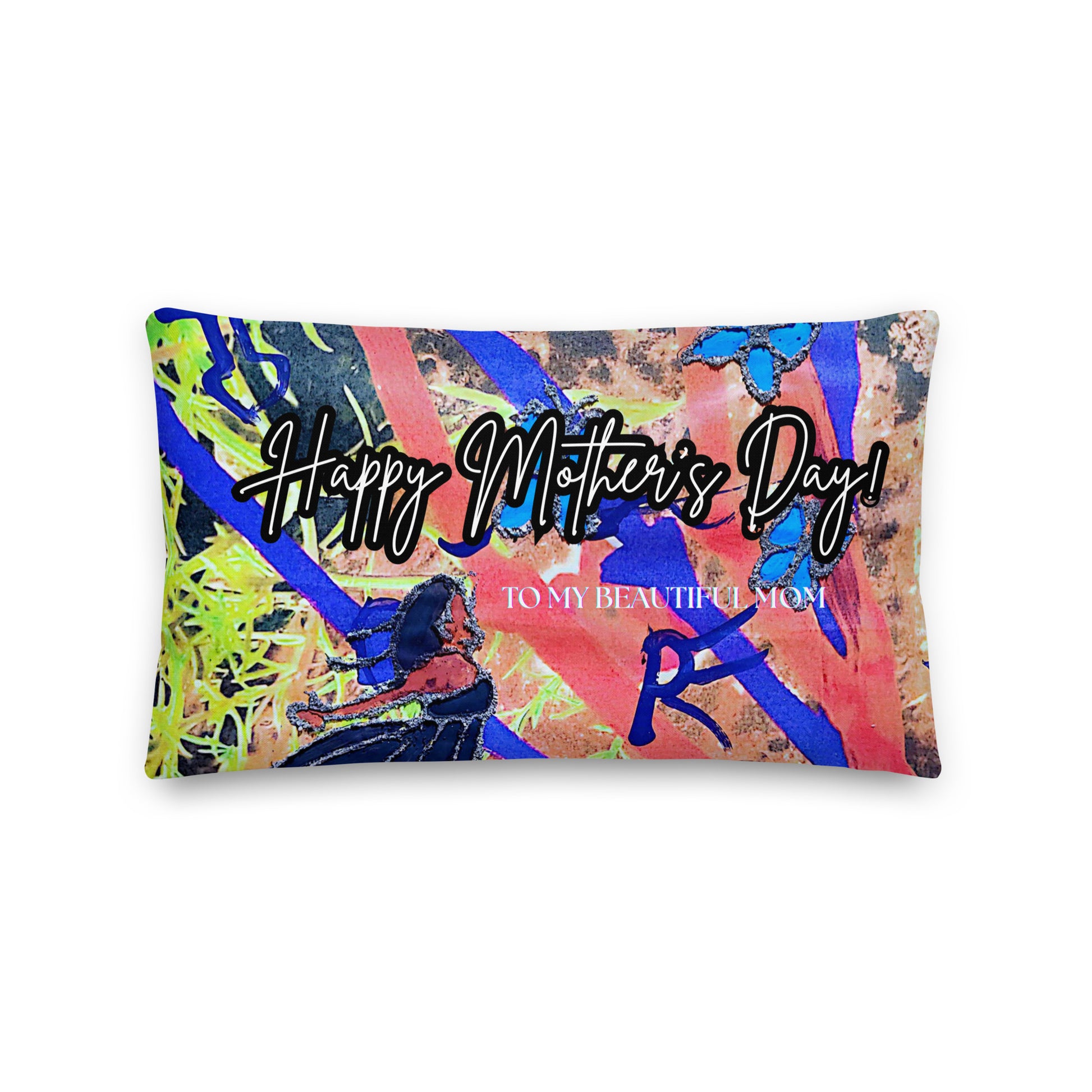 Grateful Pillow - Mother's Day Pillow CUT-SEW The DEEP Store