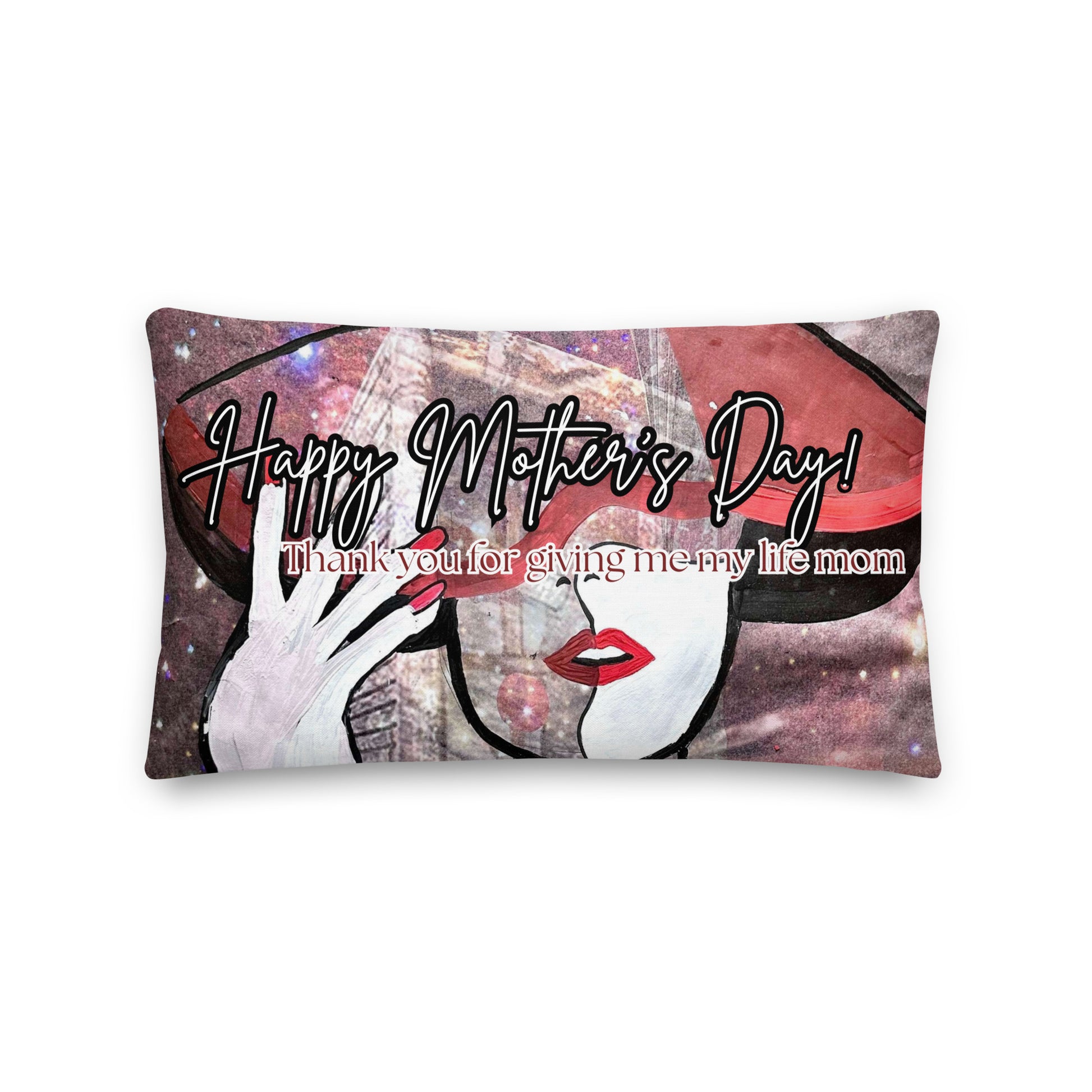 Velvet Mystery Pillow - Mother's Day Pillow CUT-SEW The DEEP Store