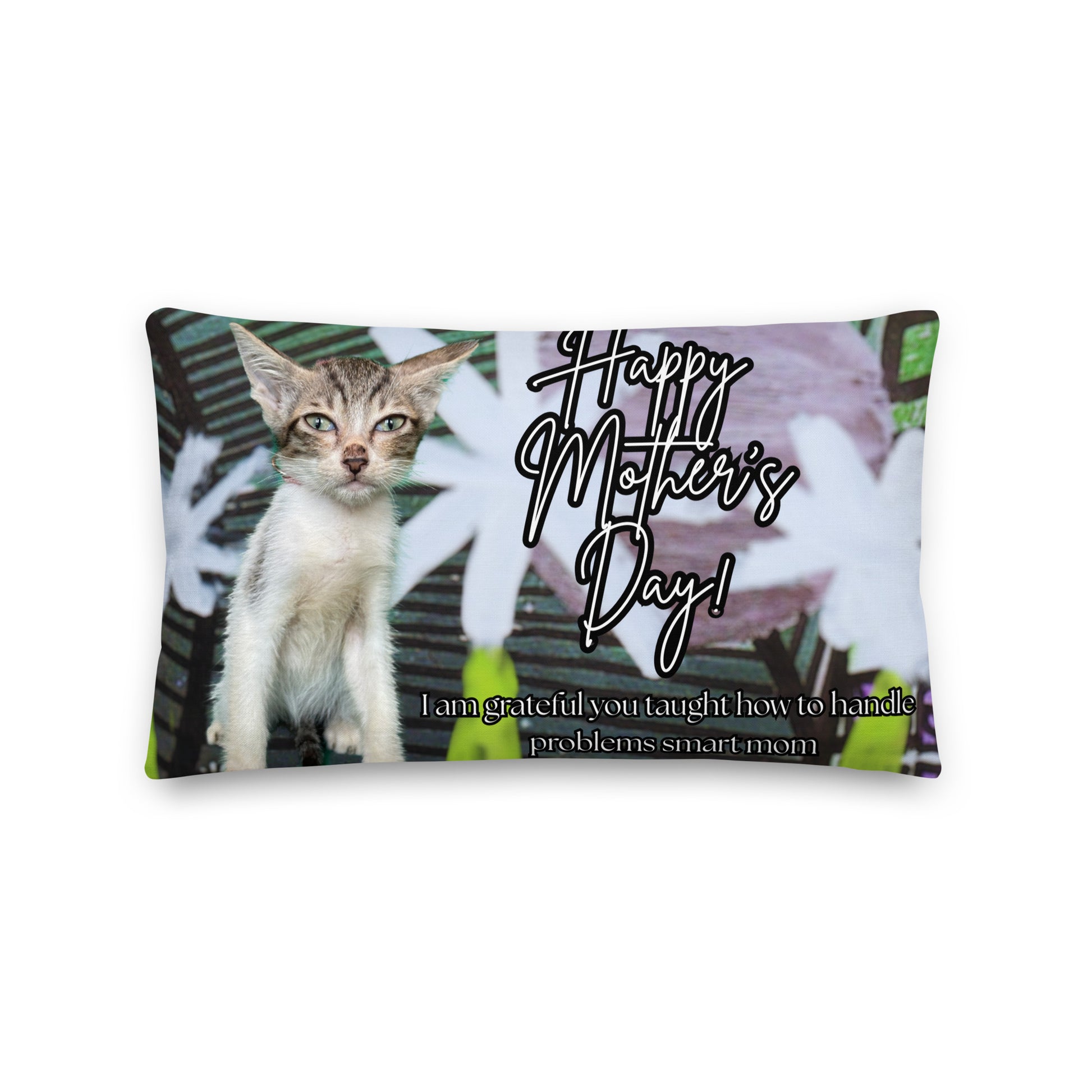 Rutherford Floral Pillow - Mother's Day Pillow CUT-SEW The DEEP Store