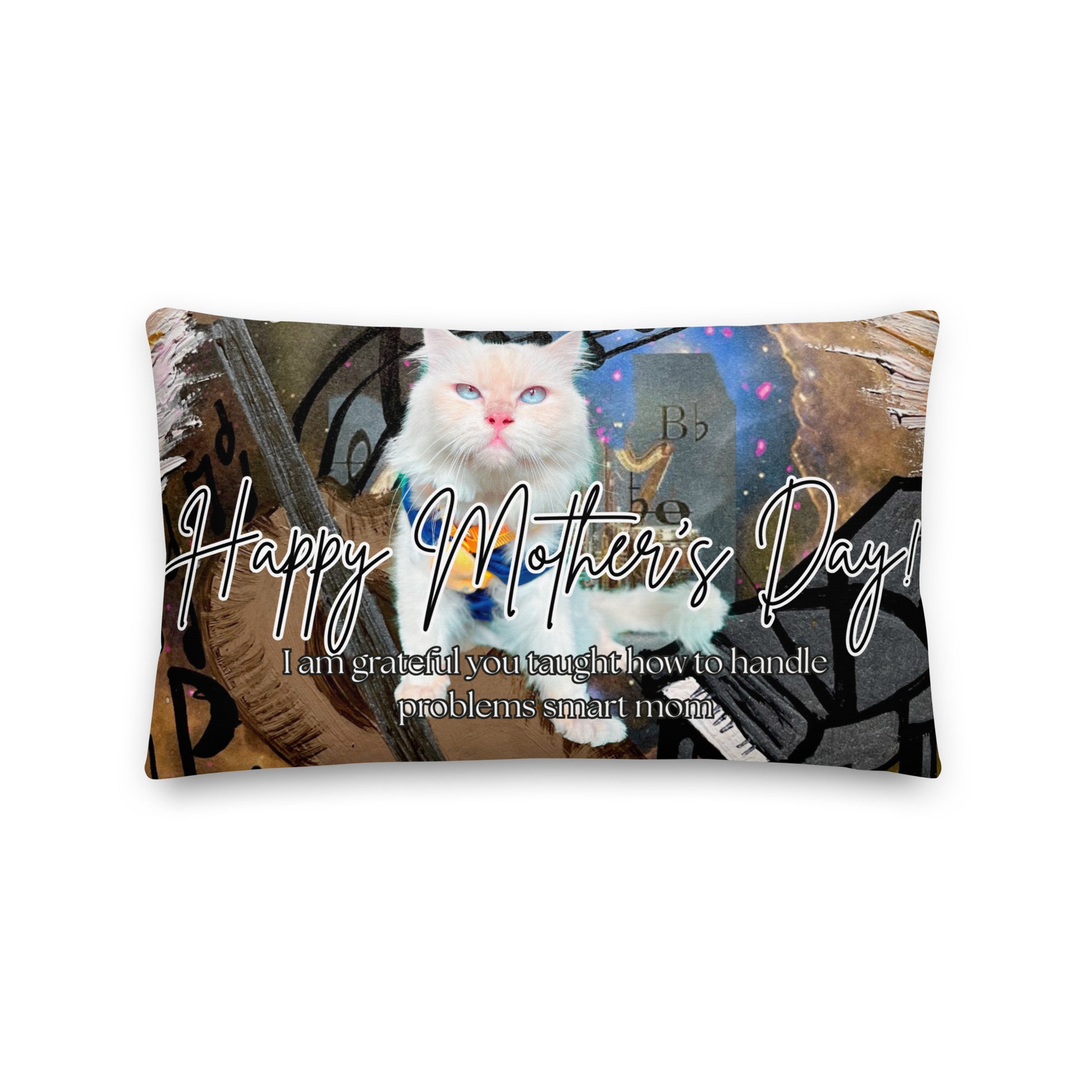 Spiritual Power - Mother's Day Pillow CUT-SEW The DEEP Store 20″×12″