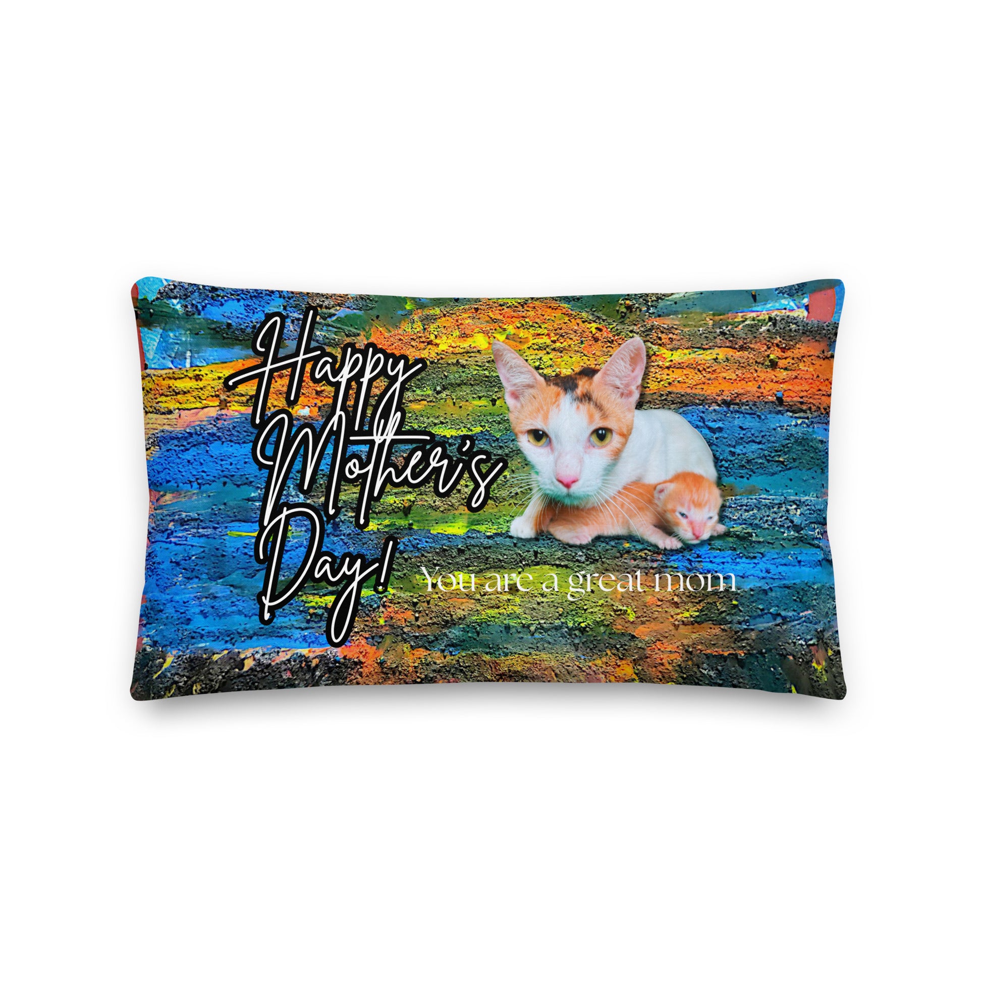 Bliss Pillow - Mother's Day Pillow CUT-SEW The DEEP Store 20″×12″