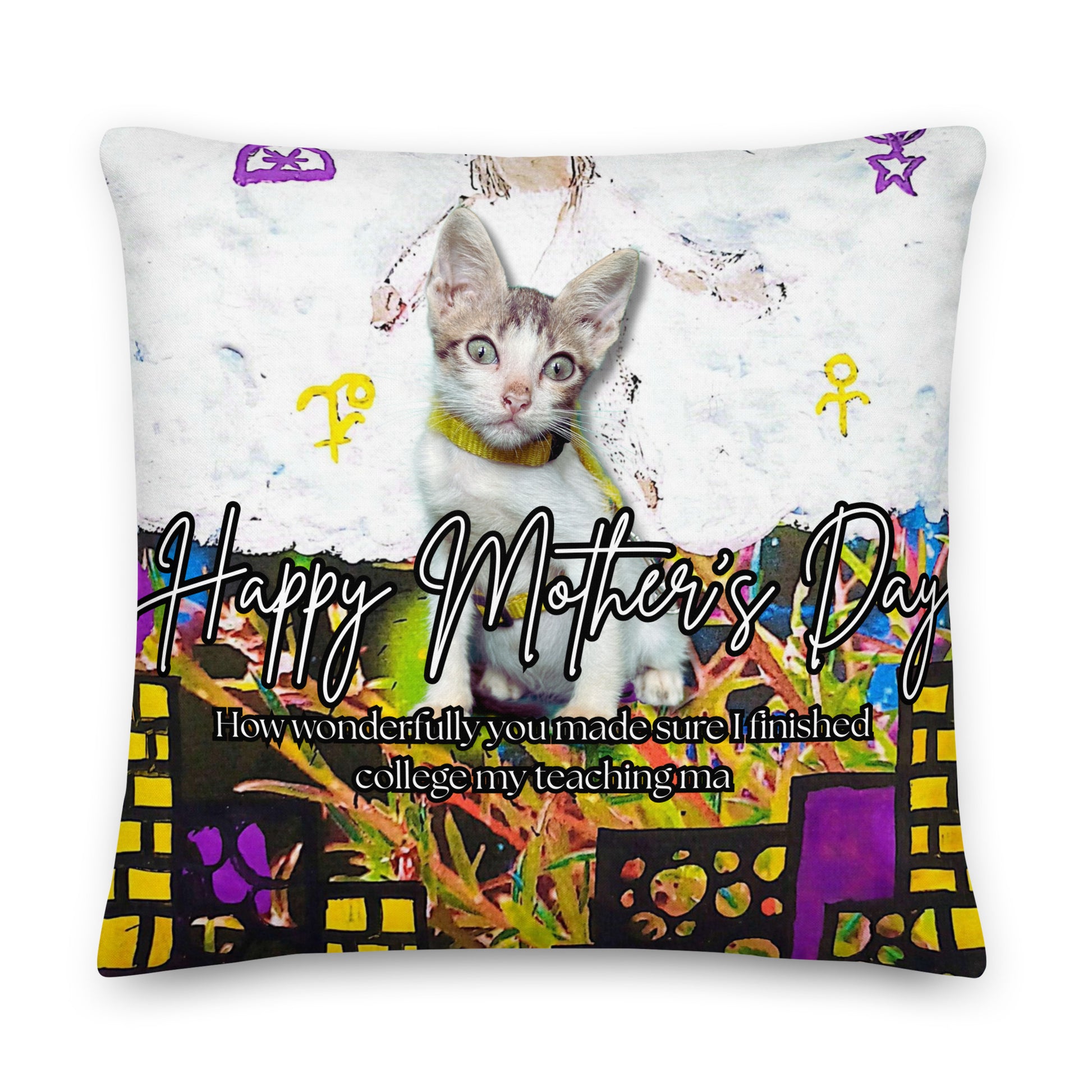 Lasalle Floral Pillow - Mother's Day Pillow CUT-SEW The DEEP Store