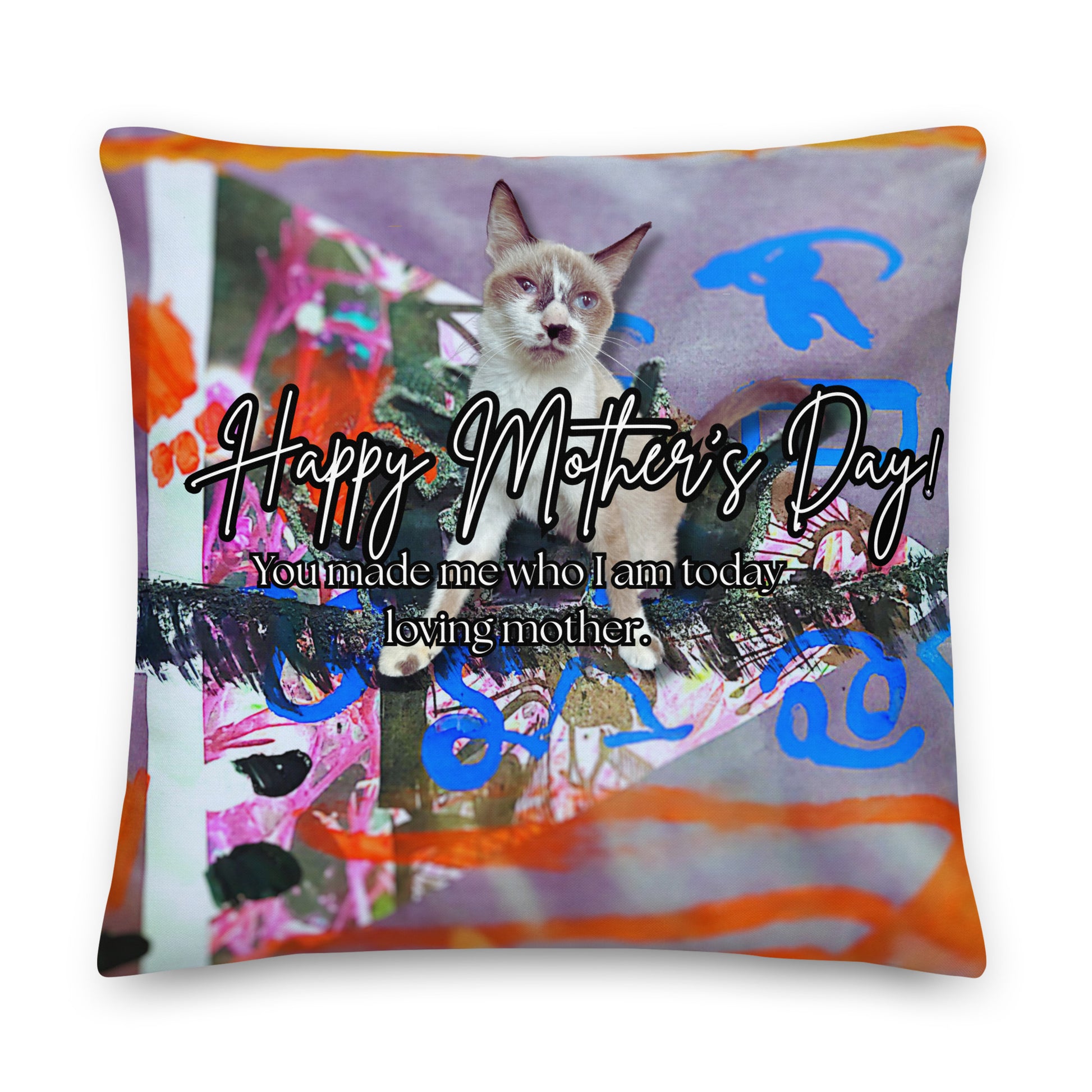 Uplifting Pillow - Mother's Day Pillow CUT-SEW The DEEP Store 22″×22″