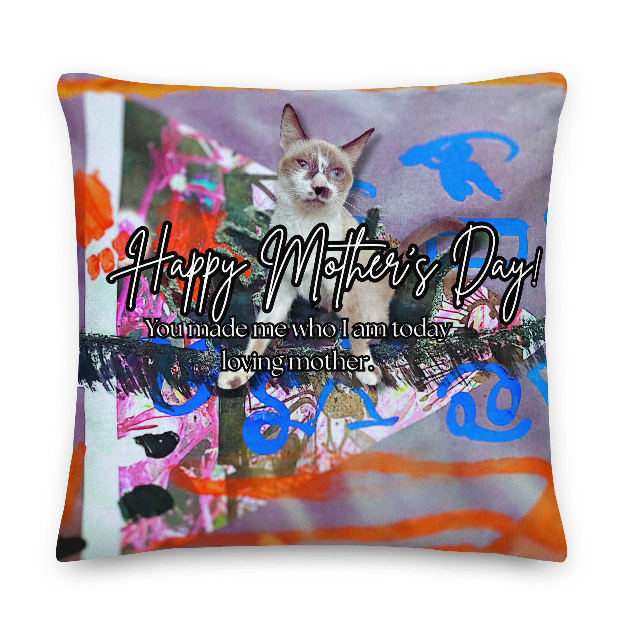 Uplifting Pillow - Mother's Day Pillow CUT-SEW The DEEP Store 22″×22″