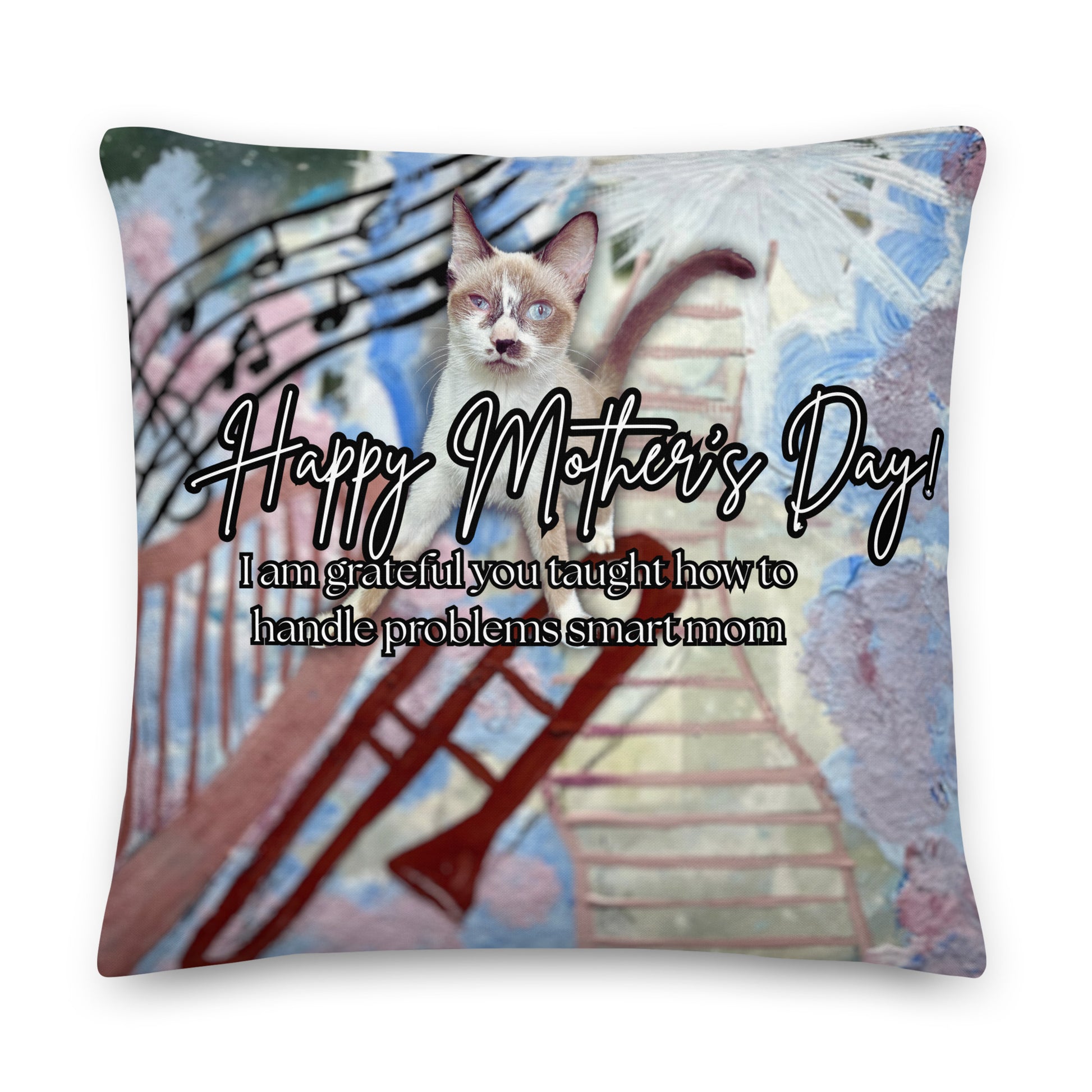 Chant Pillow - Mother's Day Pillow CUT-SEW The DEEP Store 22″×22″