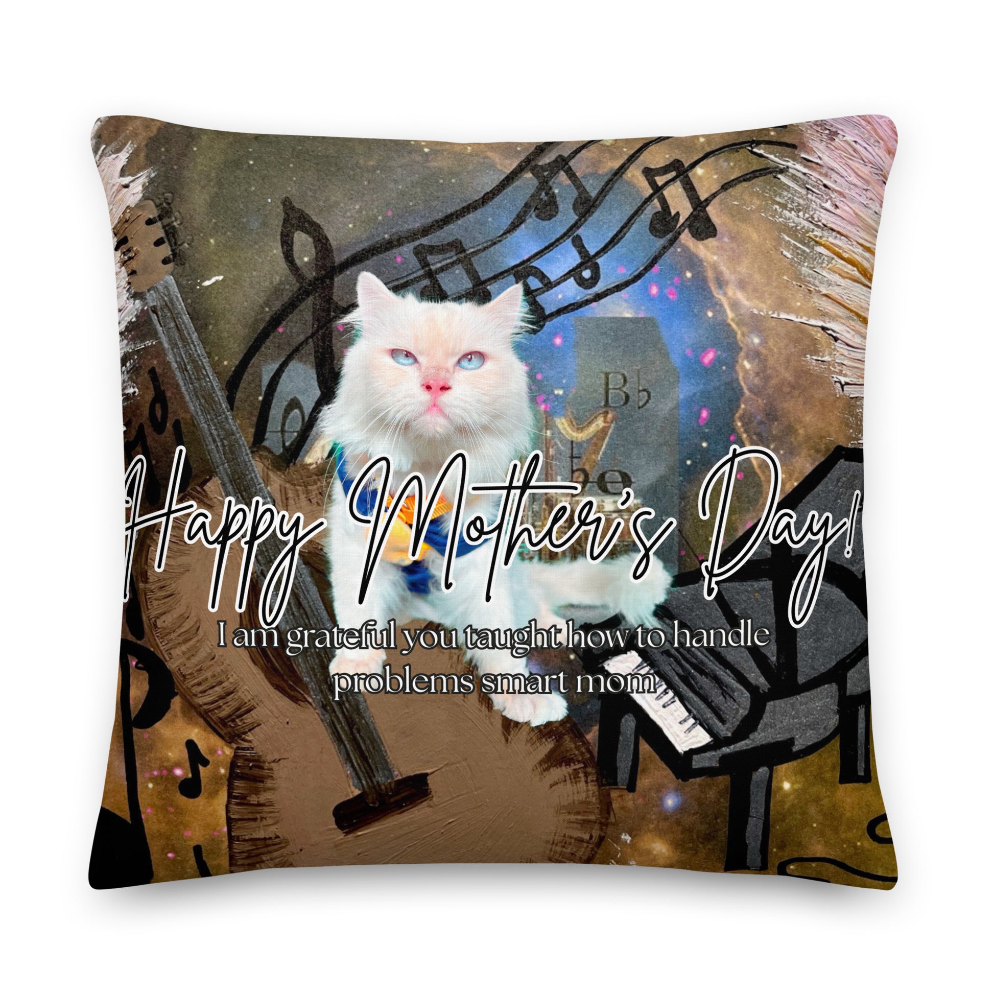 Spiritual Power - Mother's Day Pillow CUT-SEW The DEEP Store 22″×22″