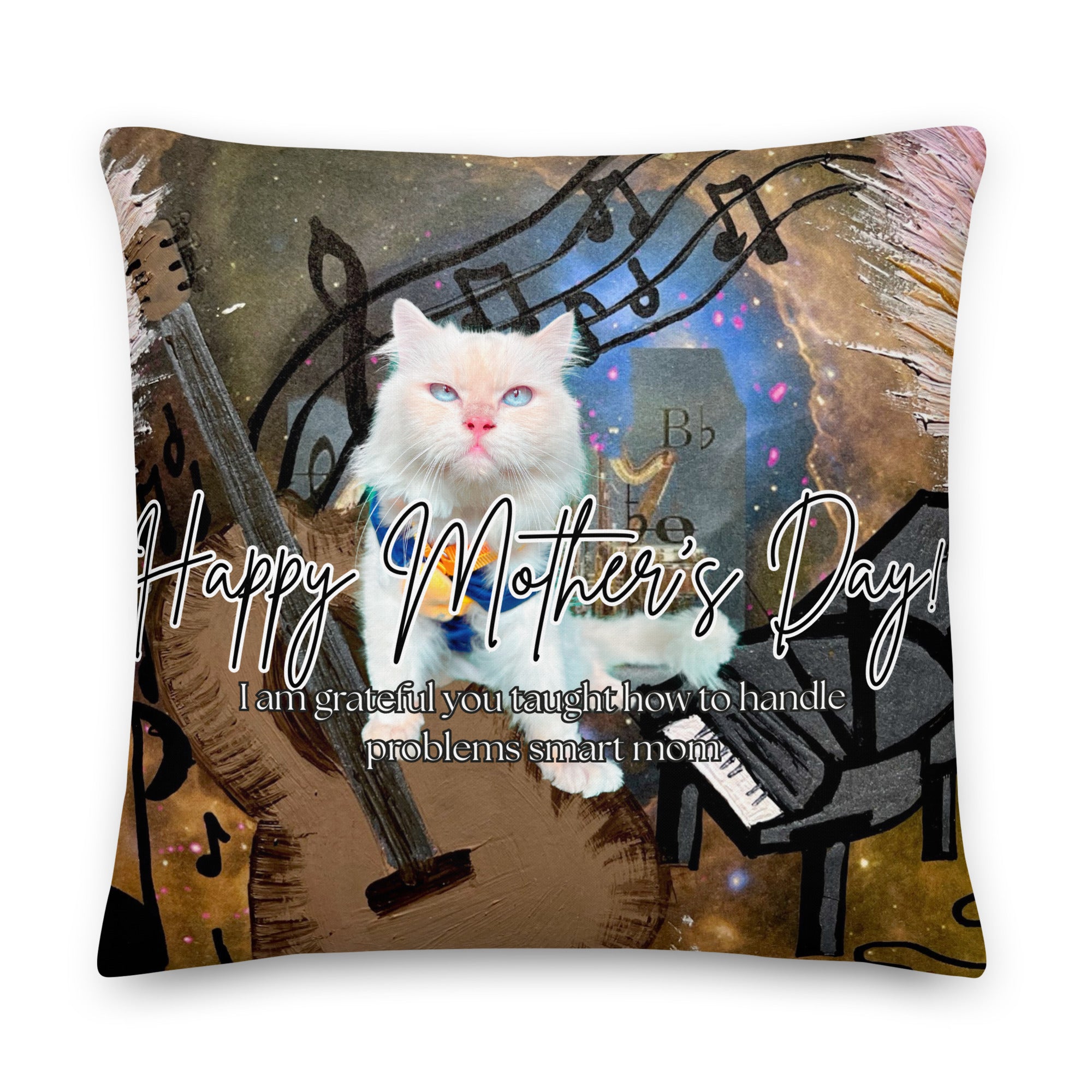 Spiritual Power - Mother's Day Pillow CUT-SEW The DEEP Store 22″×22″