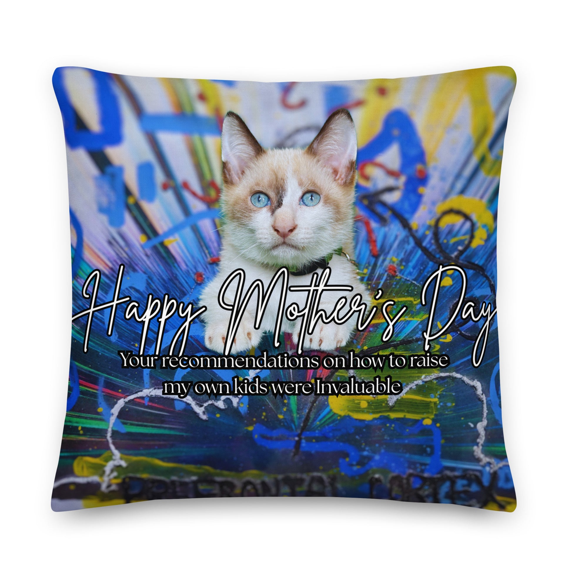 Wonder Pillow - Mother's Day Pillow CUT-SEW The DEEP Store 22″×22″