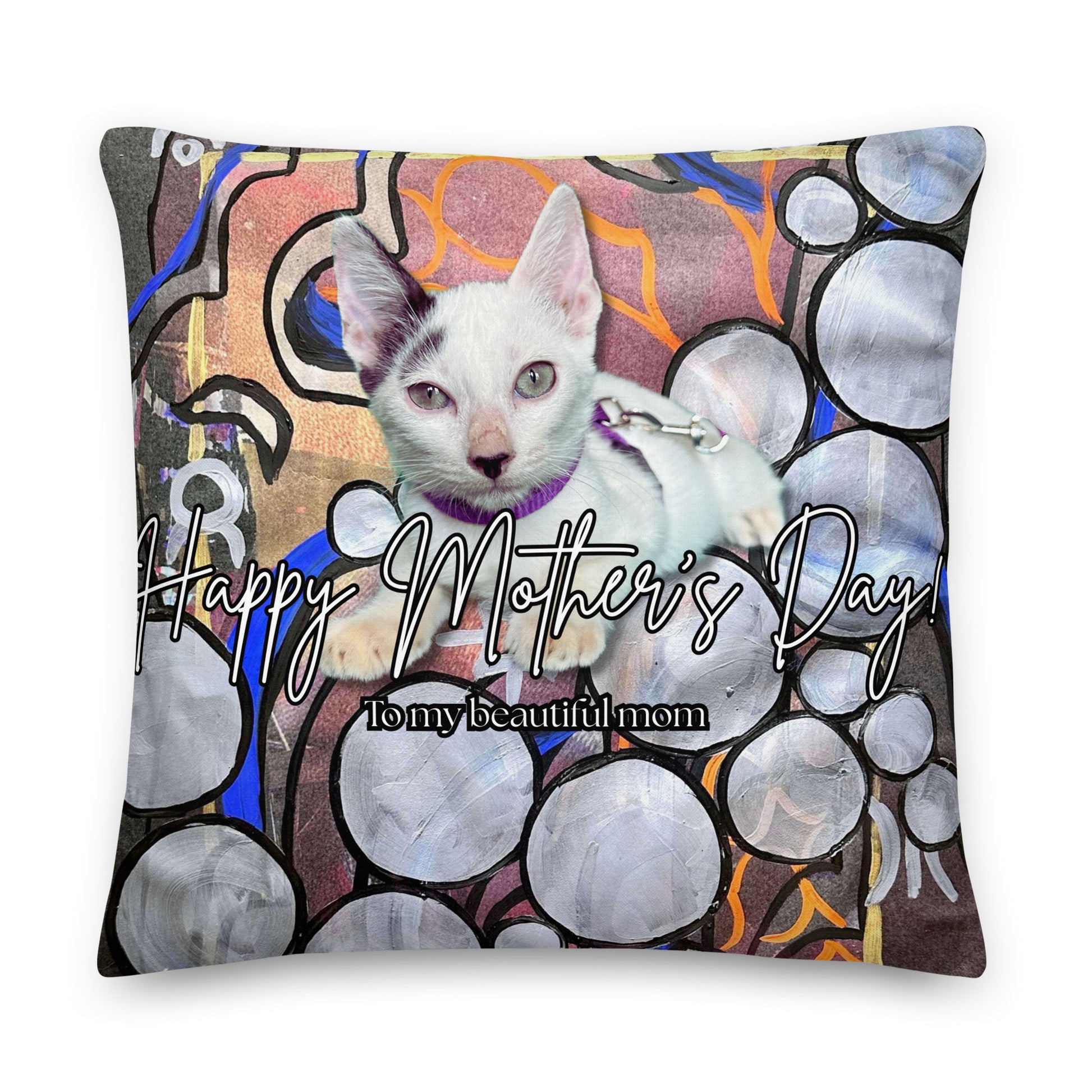 The Nature Pillow - Mother's Day Pillow CUT-SEW The DEEP Store 22″×22″