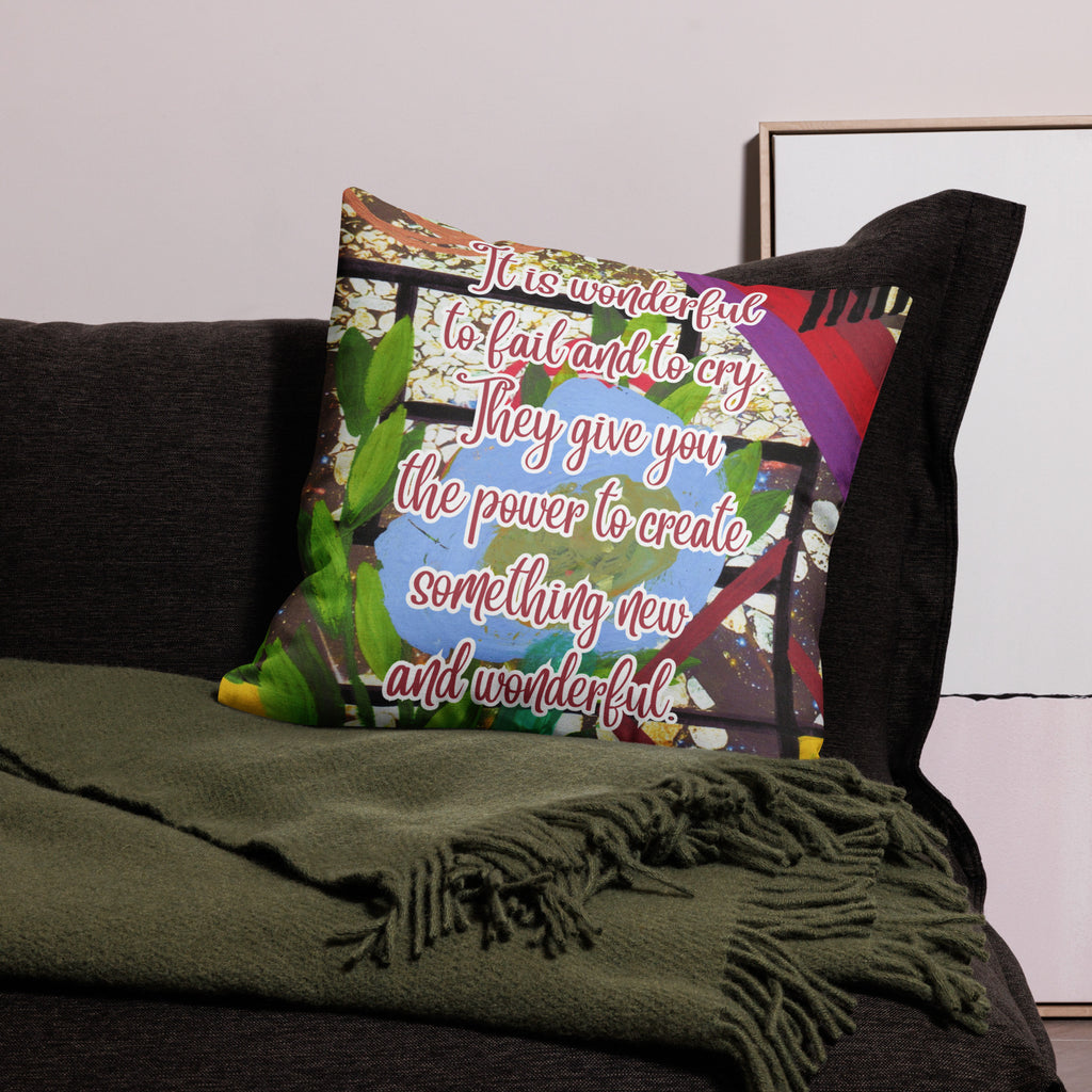 Premium Pillow Design 1 CUT-SEW The DEEP Store