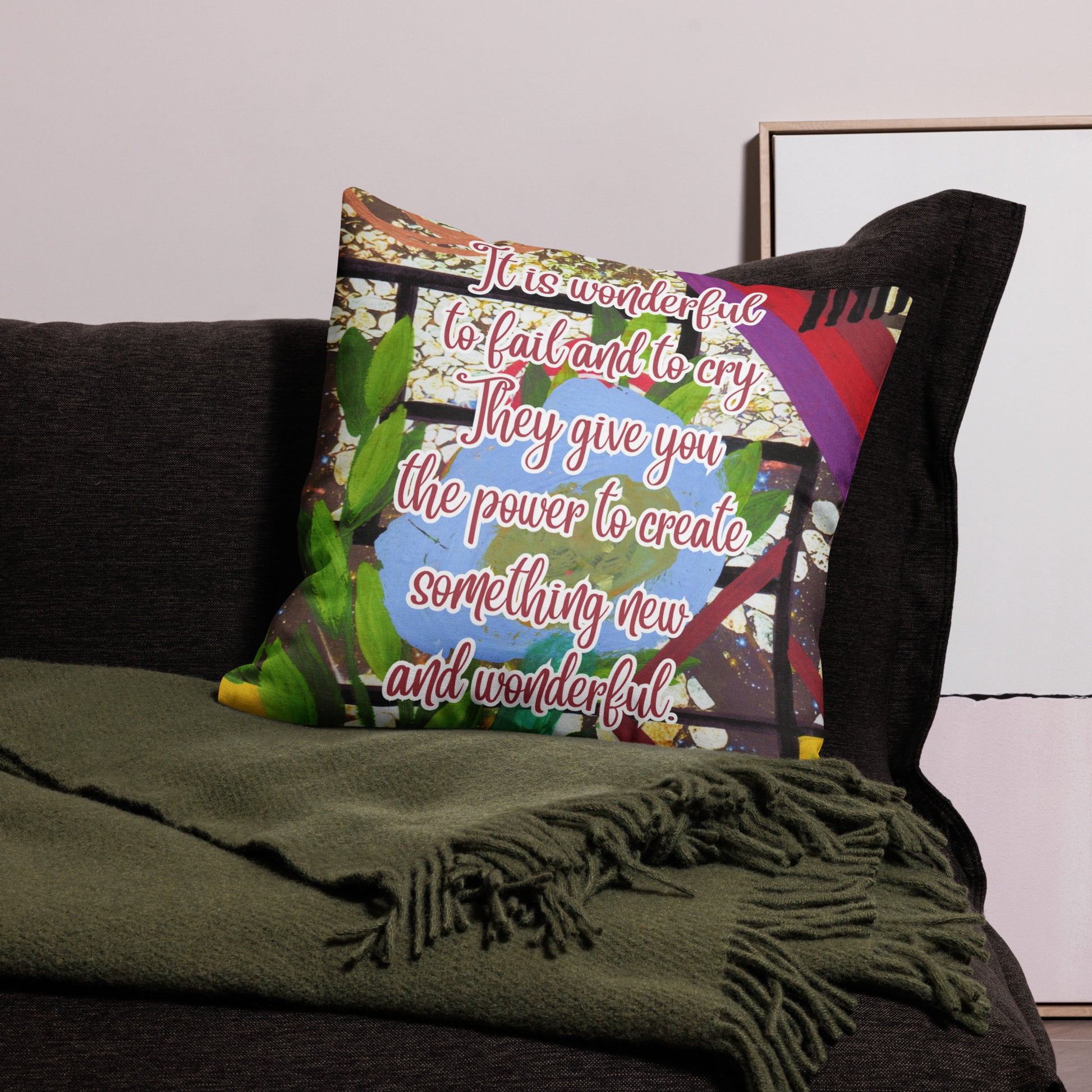 Premium Pillow Design 1 CUT-SEW The DEEP Store