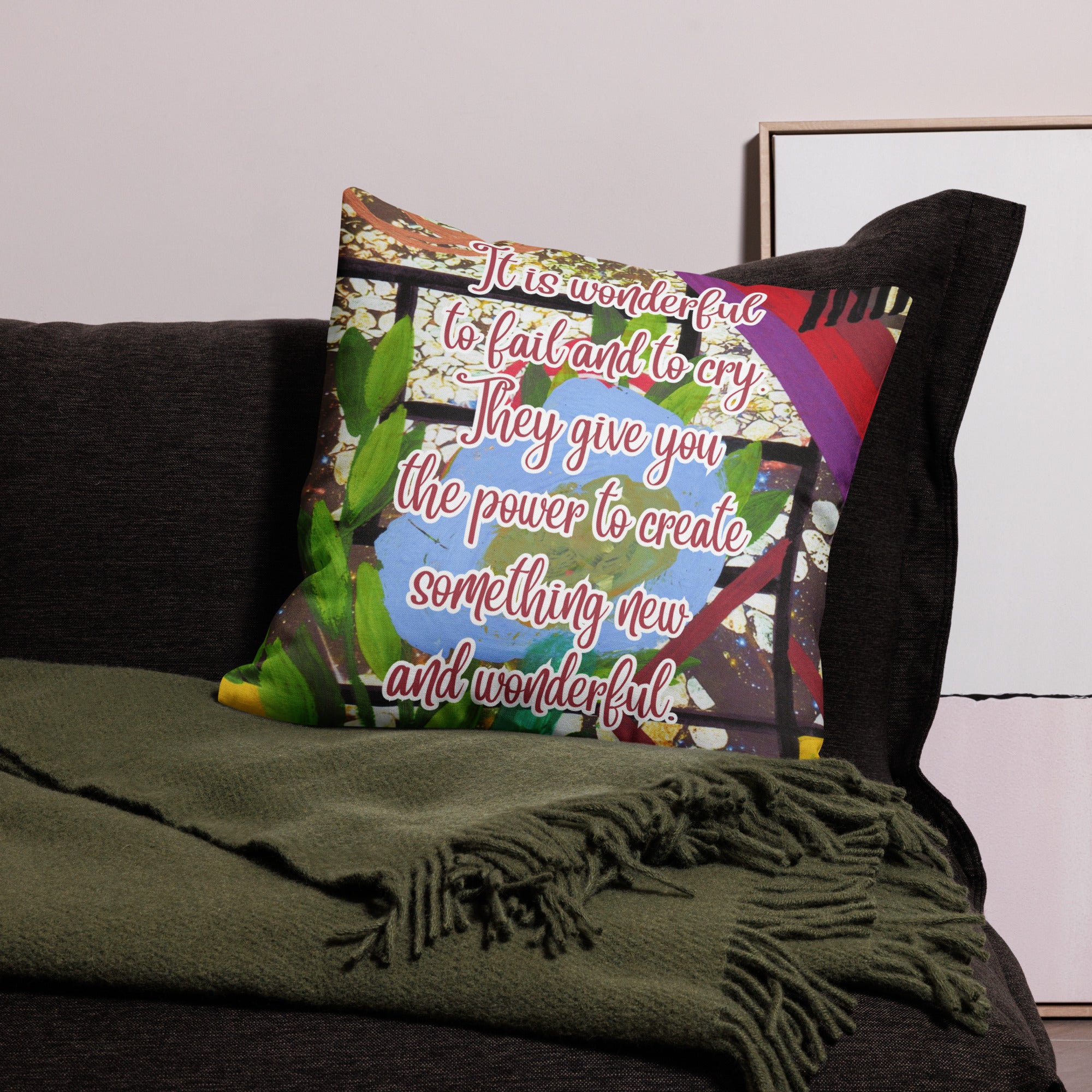 Premium Pillow Design 1 CUT-SEW The DEEP Store