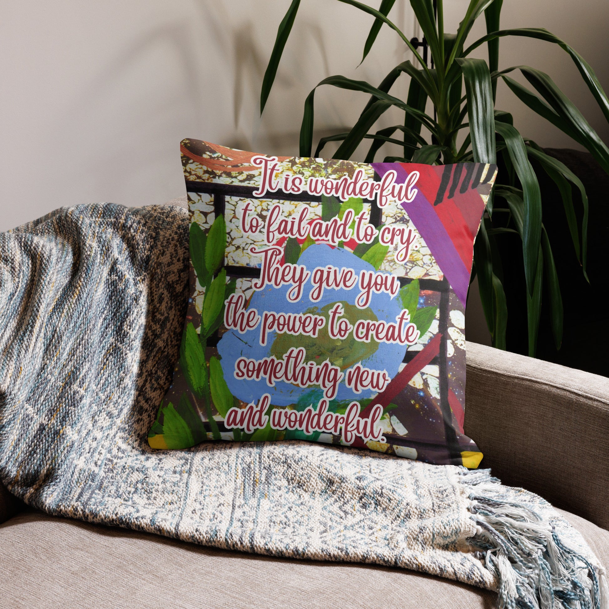 Premium Pillow Design 1 CUT-SEW The DEEP Store