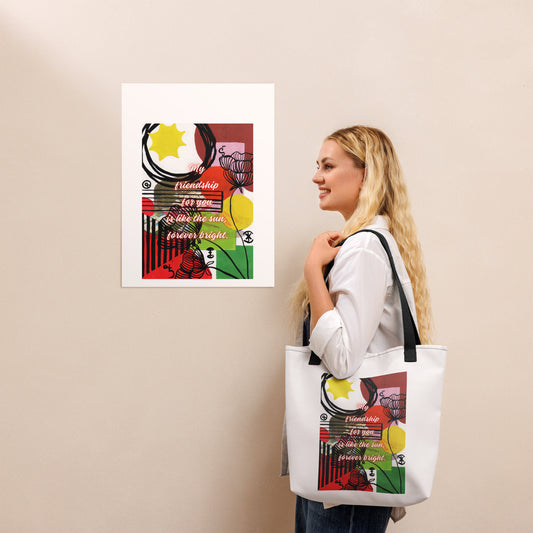 Tote Bag Design 1 CUT-SEW The DEEP Store Default Title