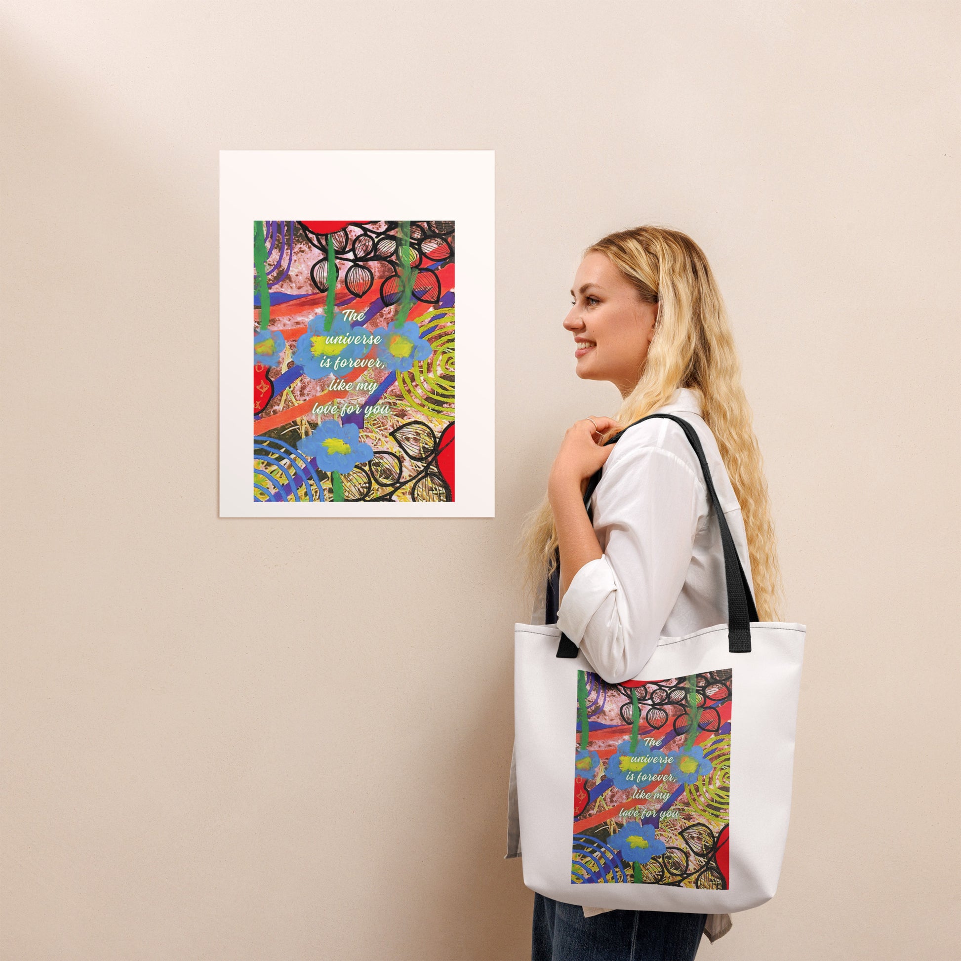Tote Bag Design 8 CUT-SEW The DEEP Store Default Title