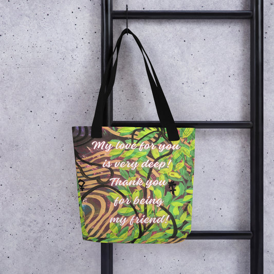 Tote Bag Design 12 CUT-SEW The DEEP Store Default Title