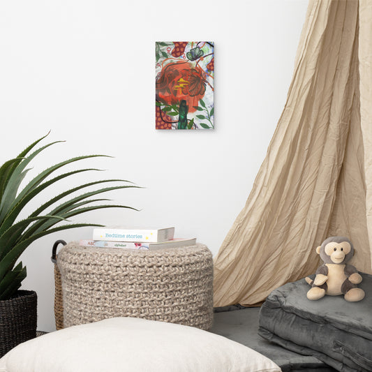 Leo Floral s1 CANVAS The DEEP Store Default Title
