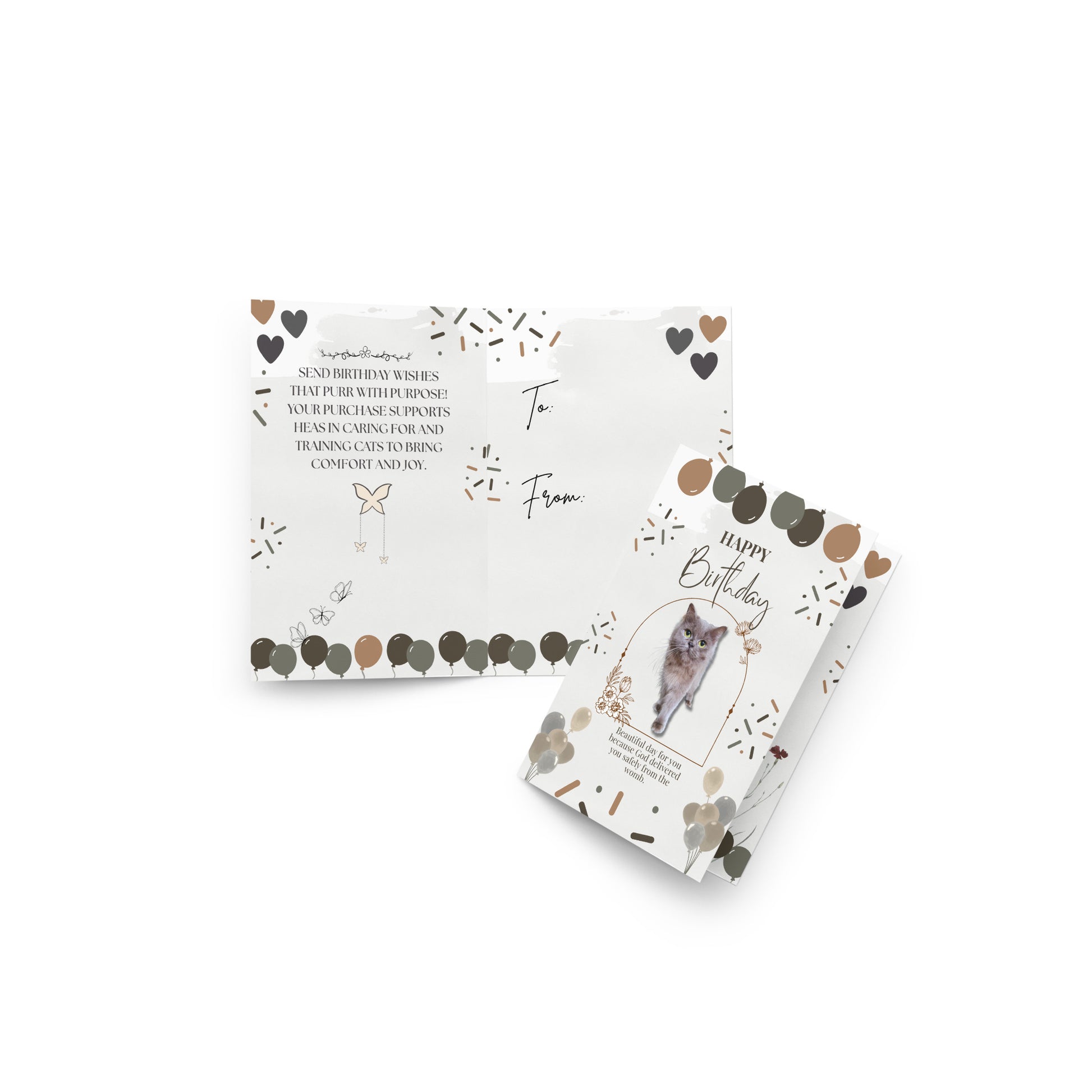 Birthday Greeting Card Design 3 POSTCARD The DEEP Store