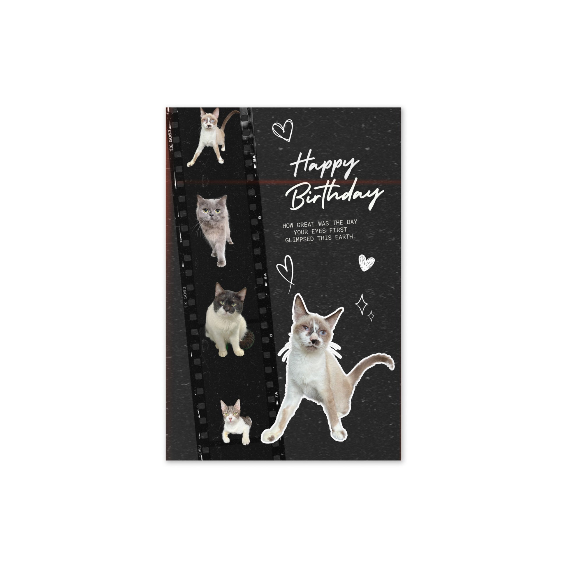 Birthday Greeting Card Design 7 POSTCARD The DEEP Store 4″×6″