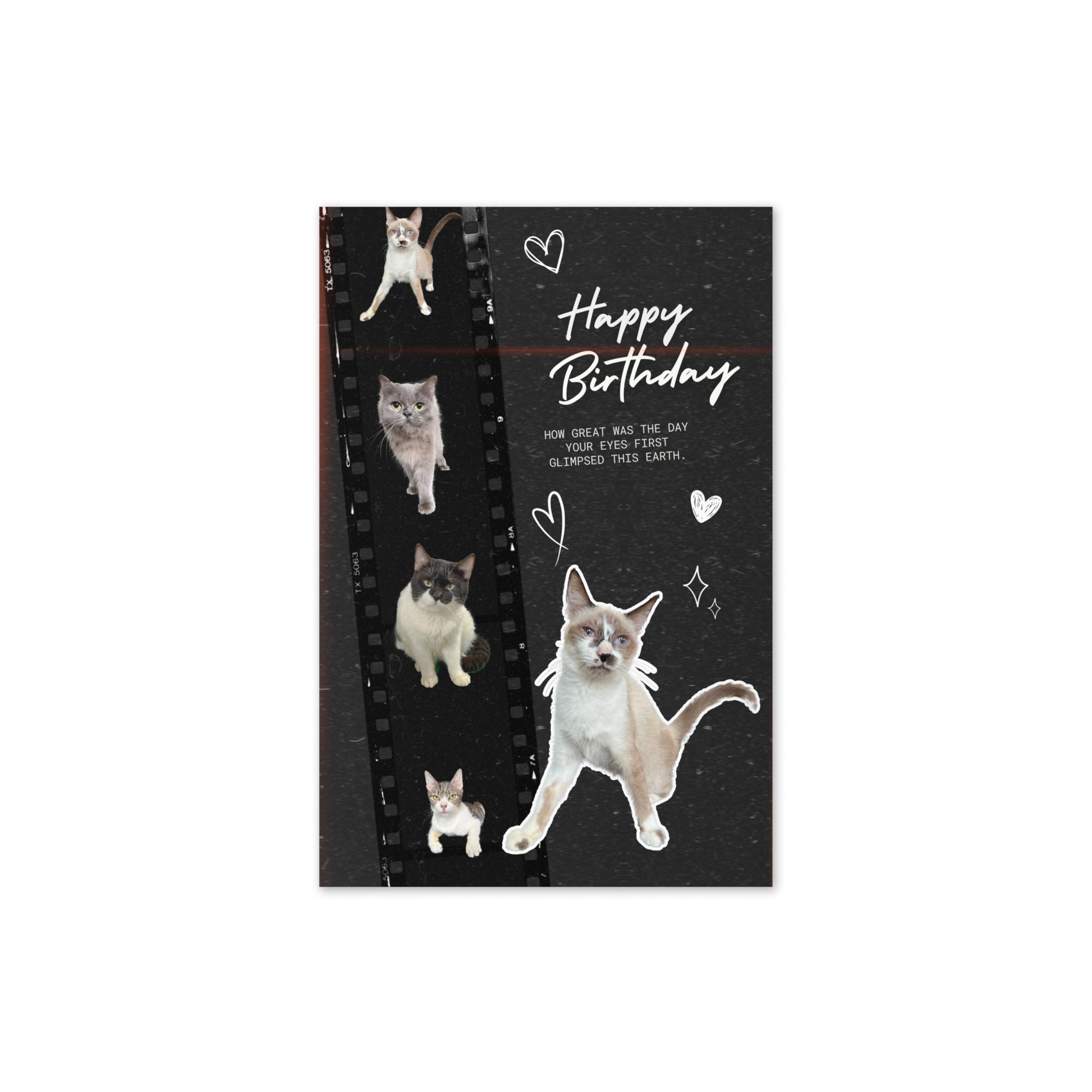 Birthday Greeting Card Design 7 POSTCARD The DEEP Store 4″×6″