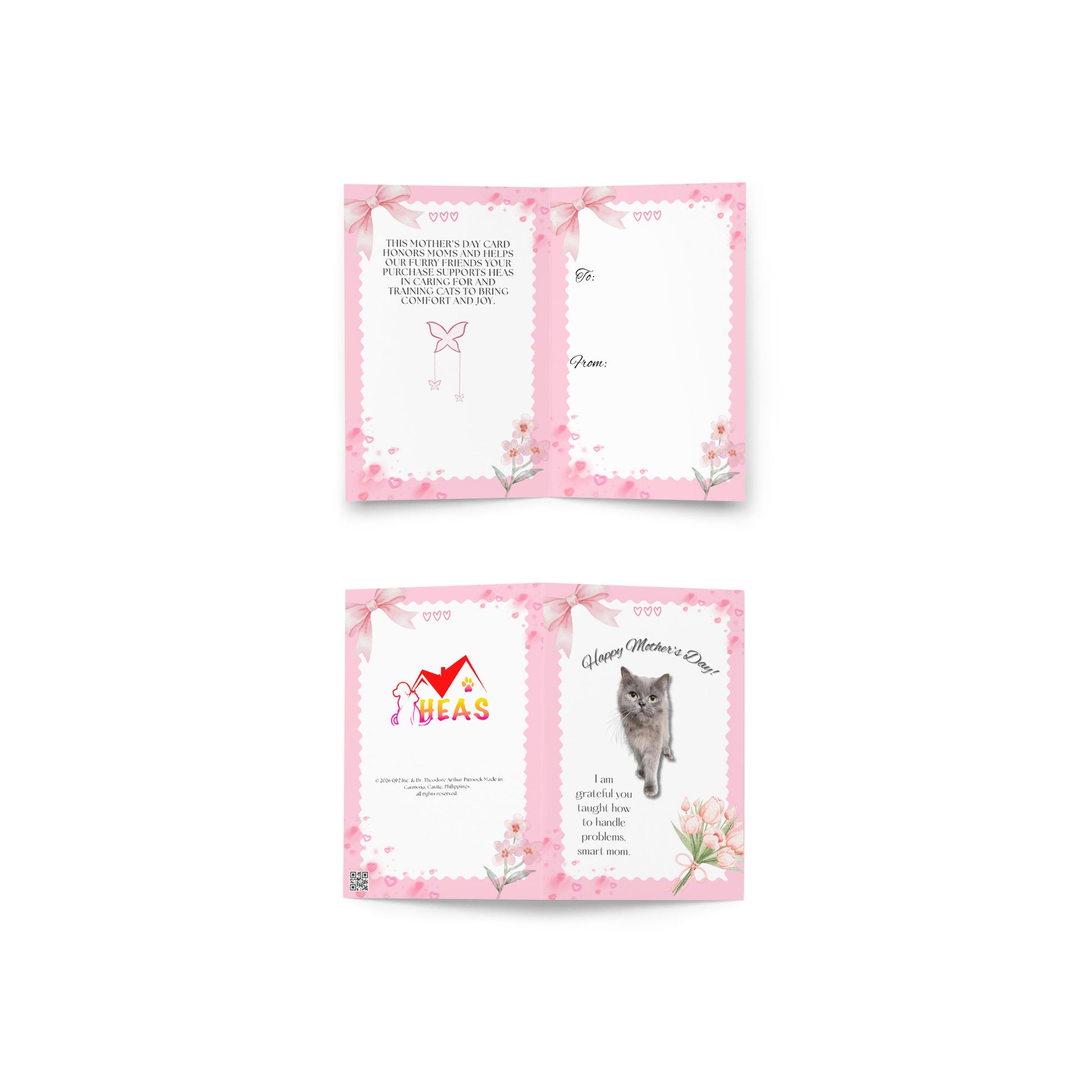 Mother's Day Card Design 2 POSTCARD The DEEP Store 4″×6″
