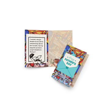 Father's Day Greeting Card Design 2 The DEEP Store 4″×6″
